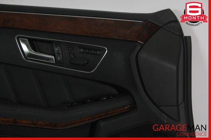 10-13 Mercedes W212 E500 E550 Front Left Driver Side Interior Door Panel Assy
