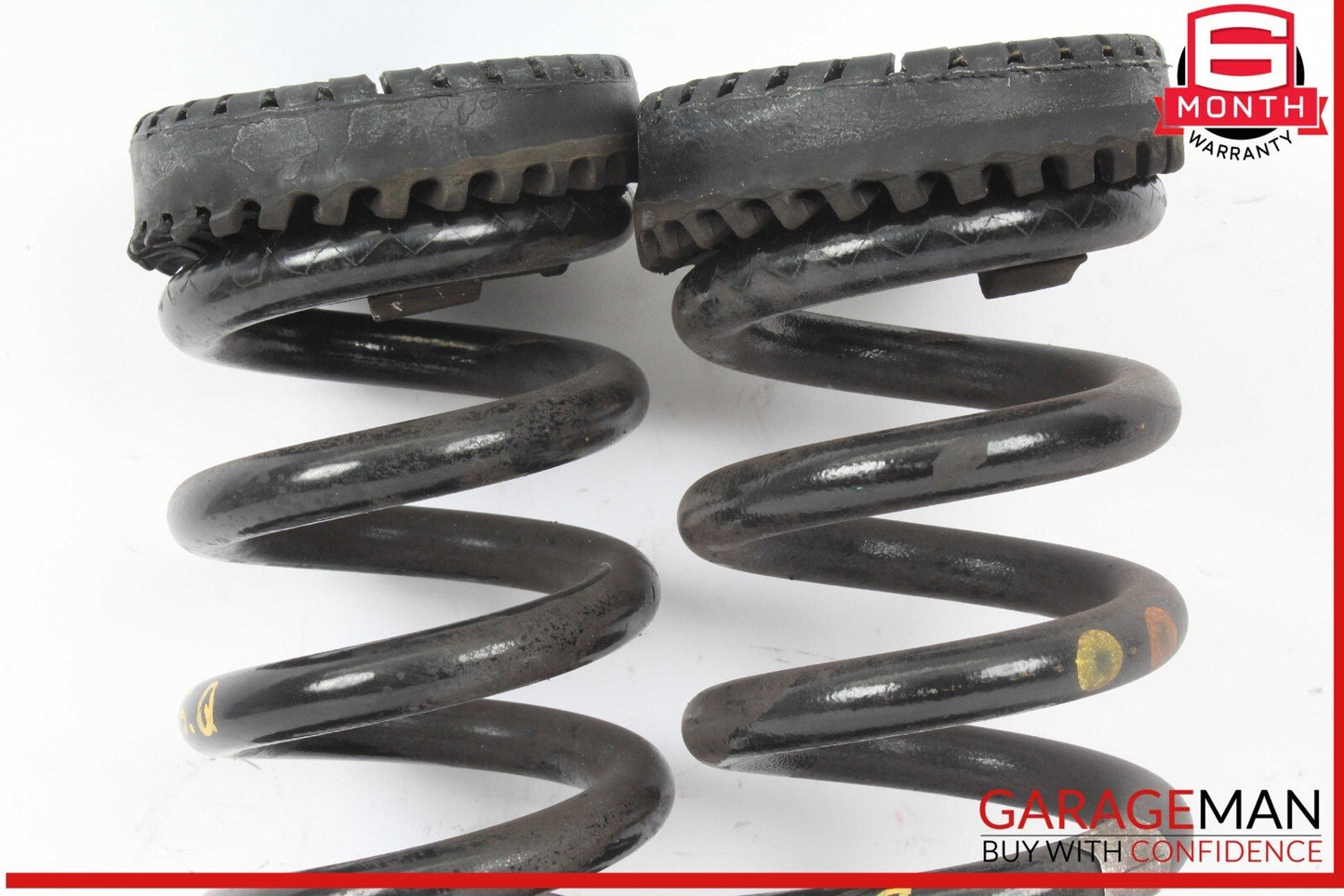 14-17 Maserati Quattroporte Rear Right & Rear Left Side Coil Spring Set OEM