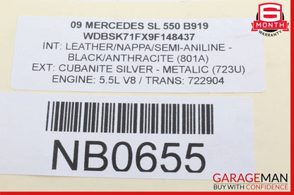 07-12 Mercedes R230 SL550 SL63 ESP Electronic Stability Control ABS Module PML
