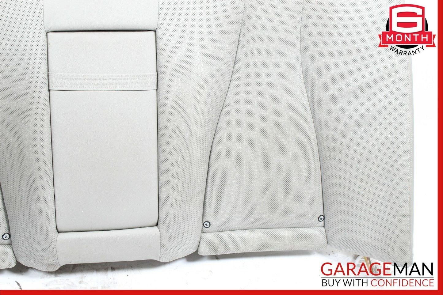 00-06 Mercedes W220 S430 Rear Top Upper Seat Cushion Cover Assembly Gray
