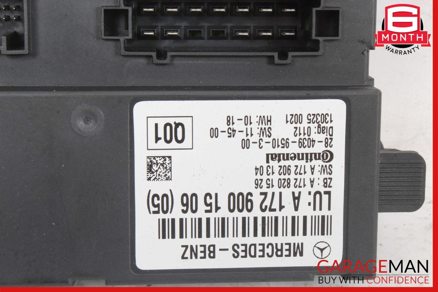 12-20 Mercedes R172 SLK250 SLC300 Convertible Top Roof Control Module Unit