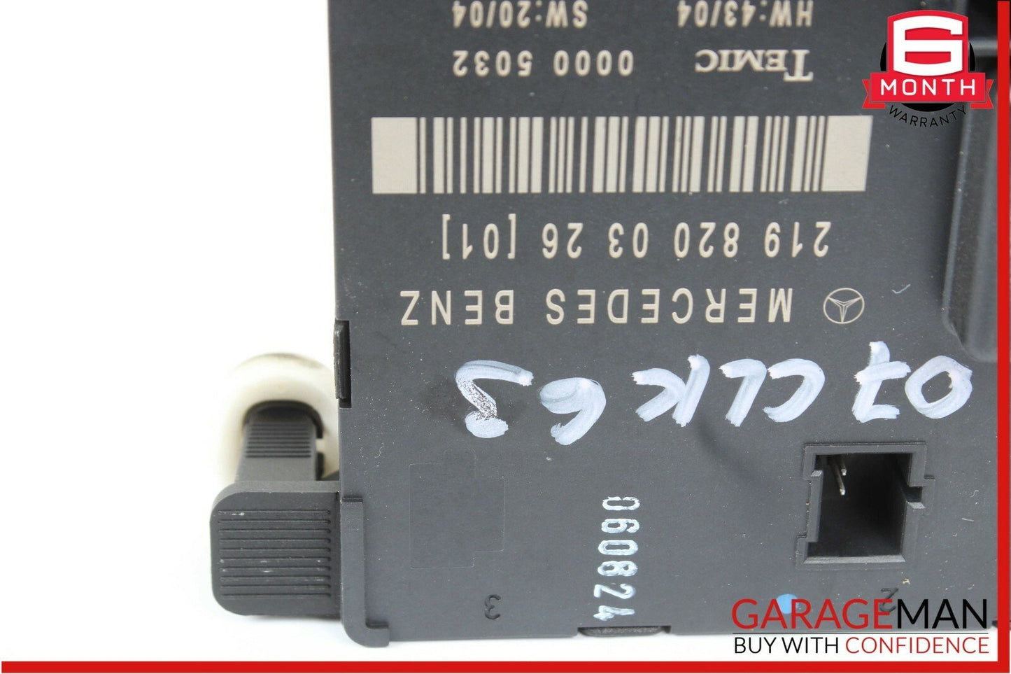 06-11 Mercedes W219 CLS500 CLS63 AMG Rear Right Door Computer Controller Module