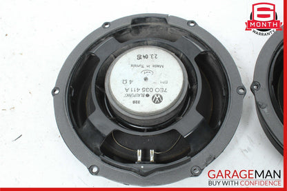 04-06 Porsche Cayenne 955 957 Door Speakers Set of 2 Pc Blaupunkt OEM