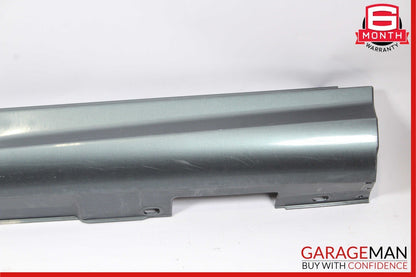 08-14 Mercedes W204 C250 AMG Sport Sedan Left Side Skirt Rocker Panel Flintgray