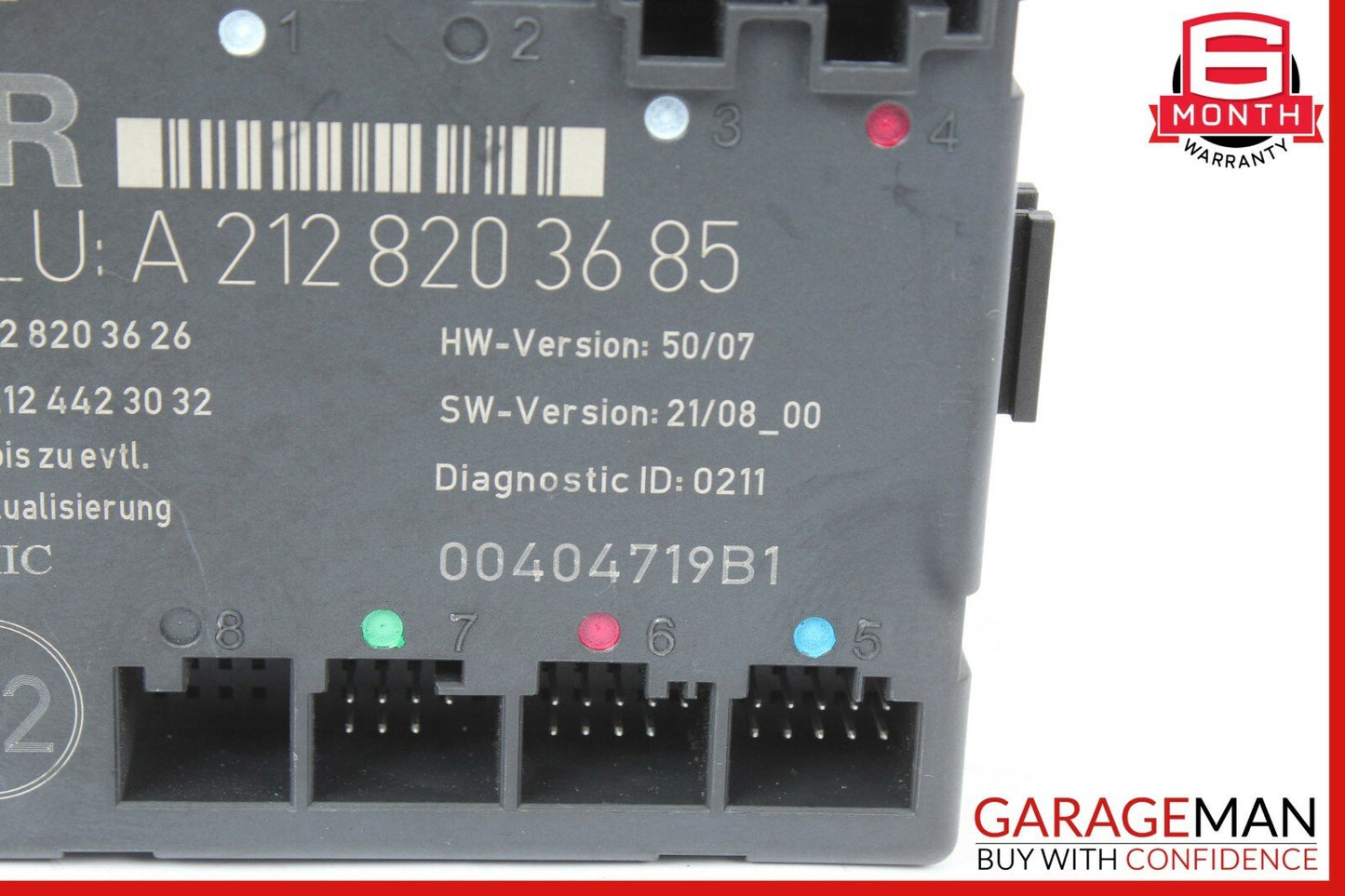 08-18 Mercedes W212 E350 C300 E400 Front Right Side Door Control Module OEM