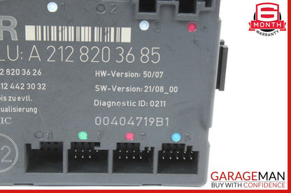 08-18 Mercedes W212 E350 C300 E400 Front Right Side Door Control Module OEM