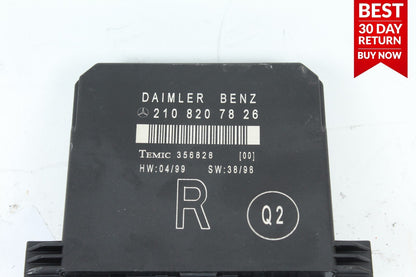 98-02 MERCEDES W210 E430 FRONT RIGHT PASSENGER DOOR CONTROL MODULE A105 OEM