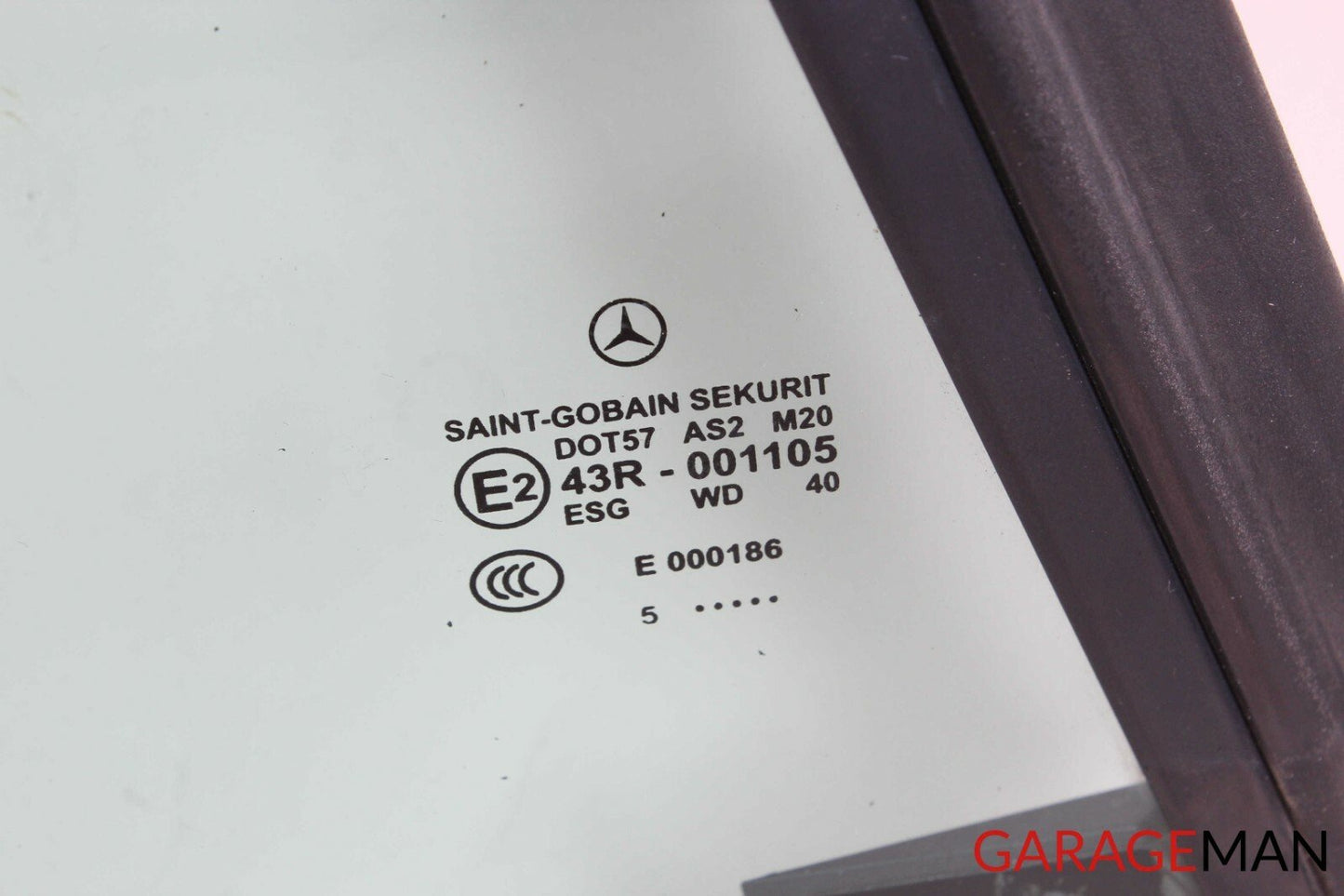 05-11 MERCEDES R171 SLK350 REAR RIGHT PASSENGER QUARTER WINDOW GLASS OEM