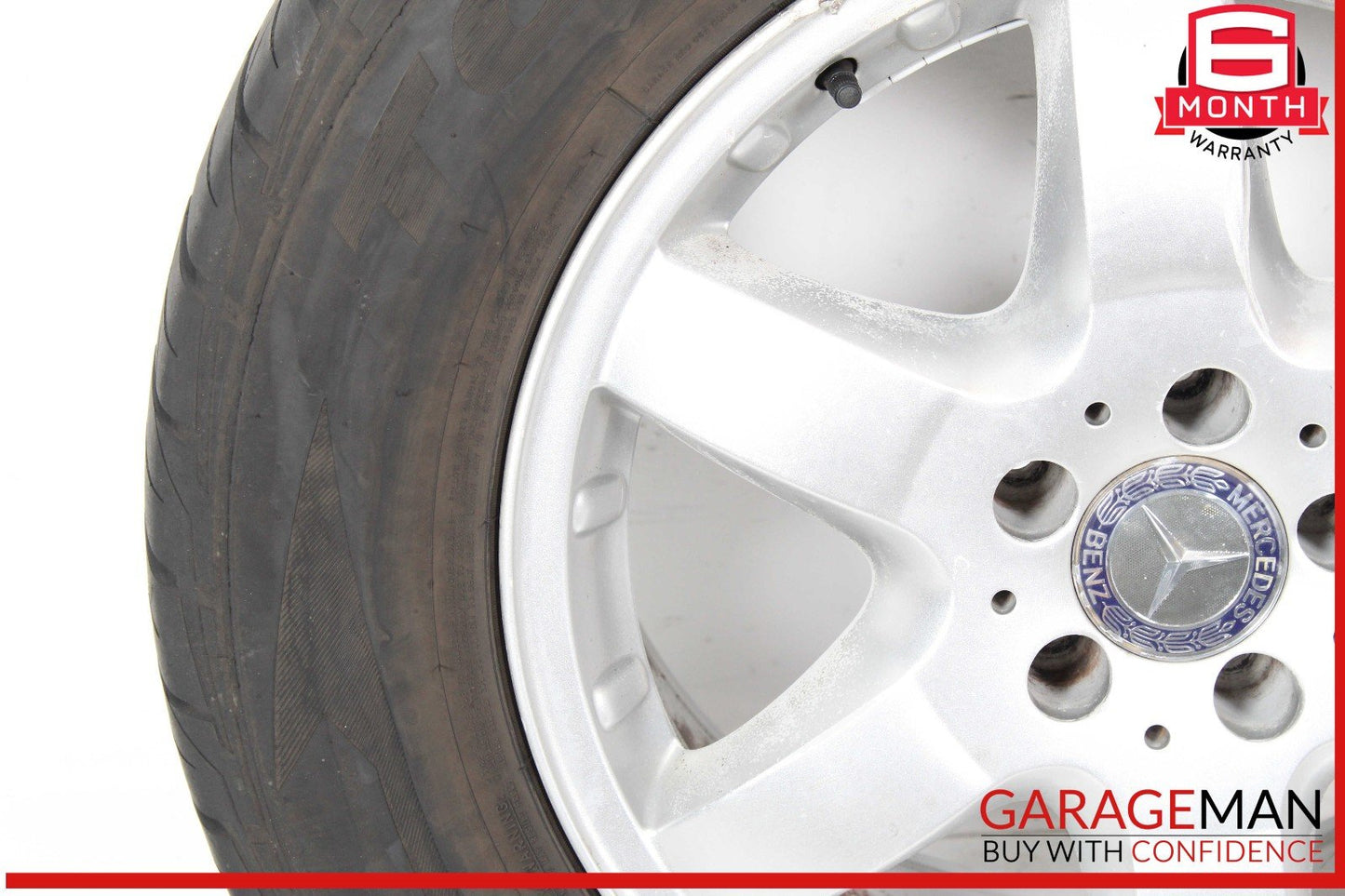 98-05 Mercedes W163 ML500 ML430 8.5 X 17 17" Wheel Tire Rim 1634012702 OEM