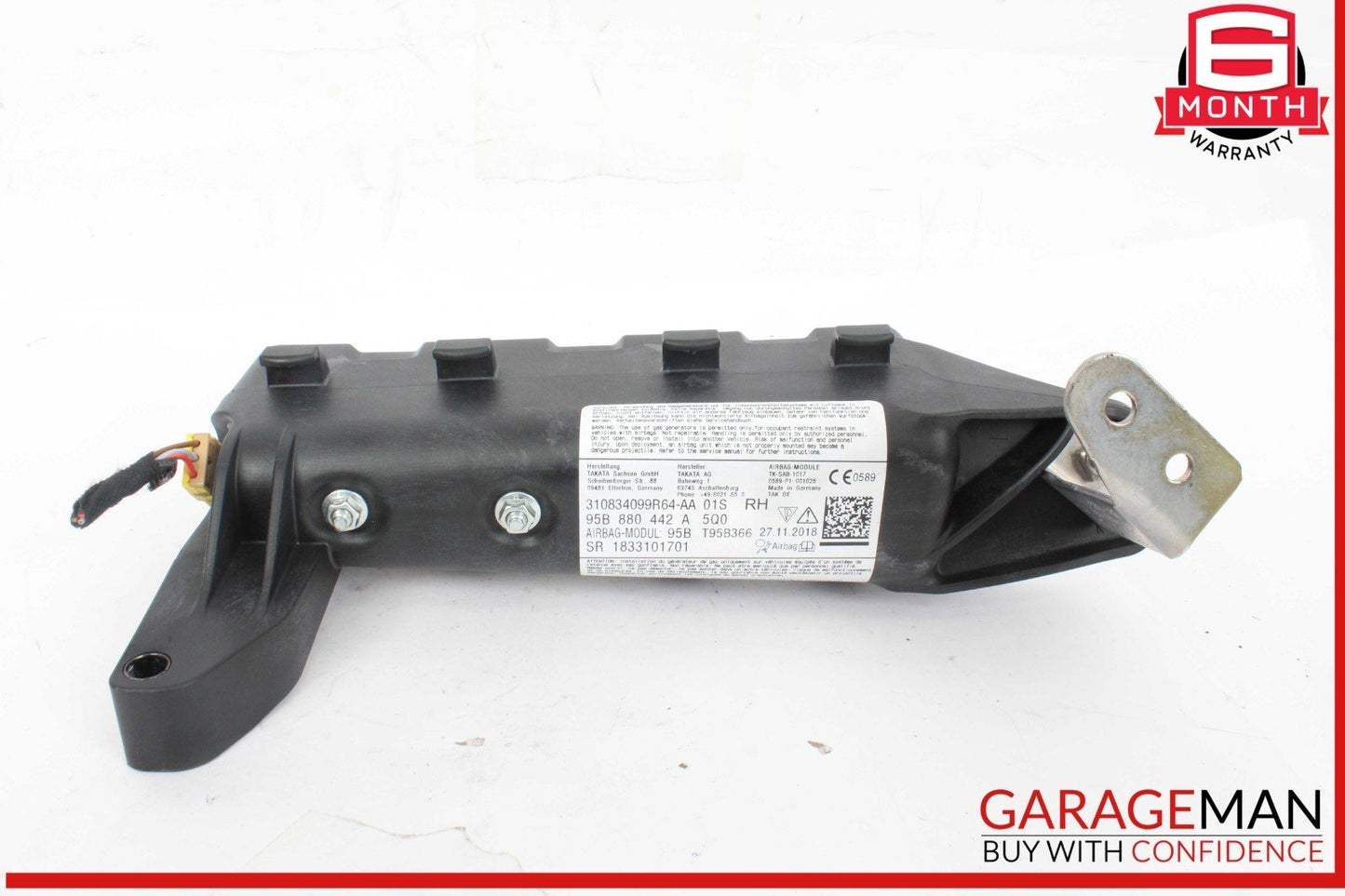 15-24 Porsche Macan 95B Rear Right Passenger Side Seat Airbag Air Bag 95B880442A