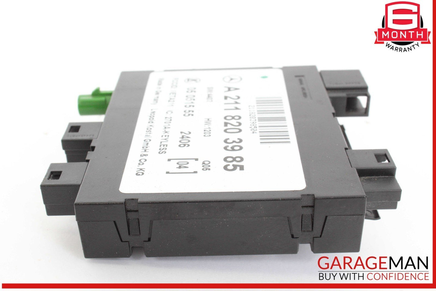 03-11 Mercedes W211 E63 AMG Keyless Go Entry Control Module 2118203985 OEM