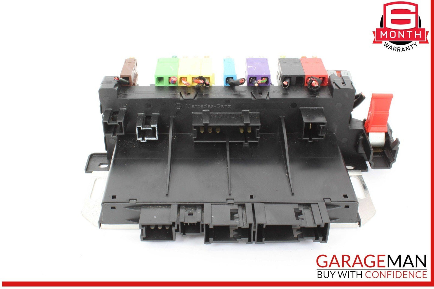 03-12 Mercedes R230 SL500 SL55 SL65 AMG Rear SAM Fuse Box Relay Module 026545343