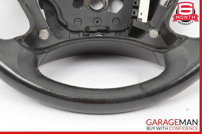 06-09 Mercedes W211 E350 CLS500 4 Spoke Steering Wheel Leather Black OEM