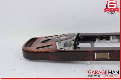 07-09 Mercedes W221 S550 CL600 Center Console Trim Bezel Wood 2216800234 OEM