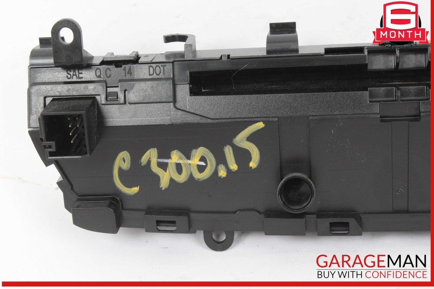 15-19 Mercedes W205 C300 C400 Media Center Dashboard Hazard Control Switch OEM
