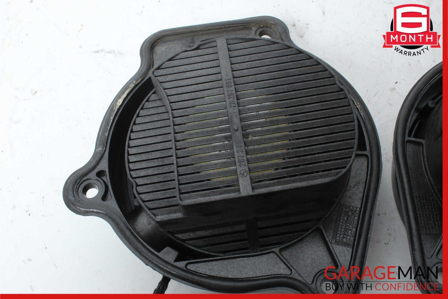 00-06 Mercedes W220 S500 S430 S55 AMG Rear Door Audio Sound Speaker Set of 2 Pc