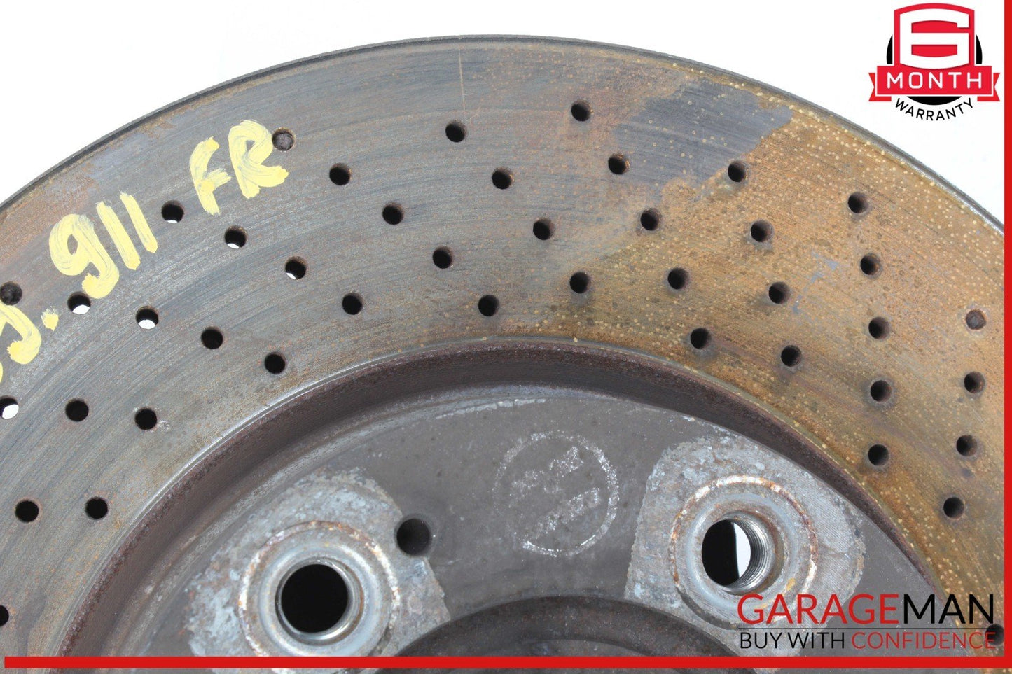 97-05 Porsche 911 Carrera Rear Left Side Spindle Knuckle w/ Rotor Disc OEM