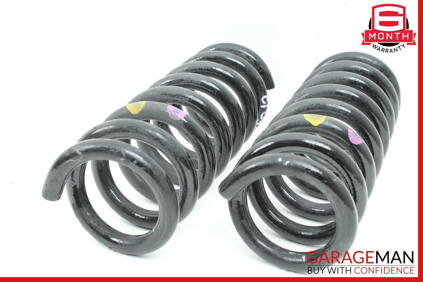 08-14 Mercedes W204 C250 C280 Rear Shock Absorber Coil Spring Set of 2 Pc OEM