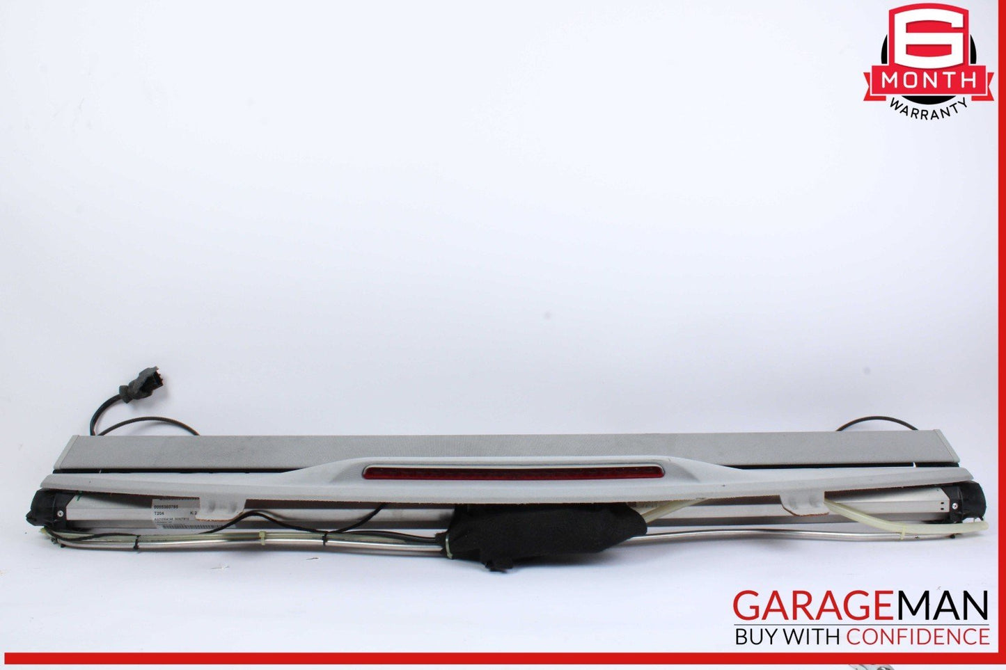 07-13 Mercedes W221 S550 Rear Window Sun Shade Screen Roller Blind w/ Trim OEM