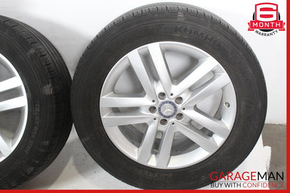 13-19 Mercedes X166 GL450 GL550 Complete Wheel Tire Rim Set of 4 Pc R19 OEM