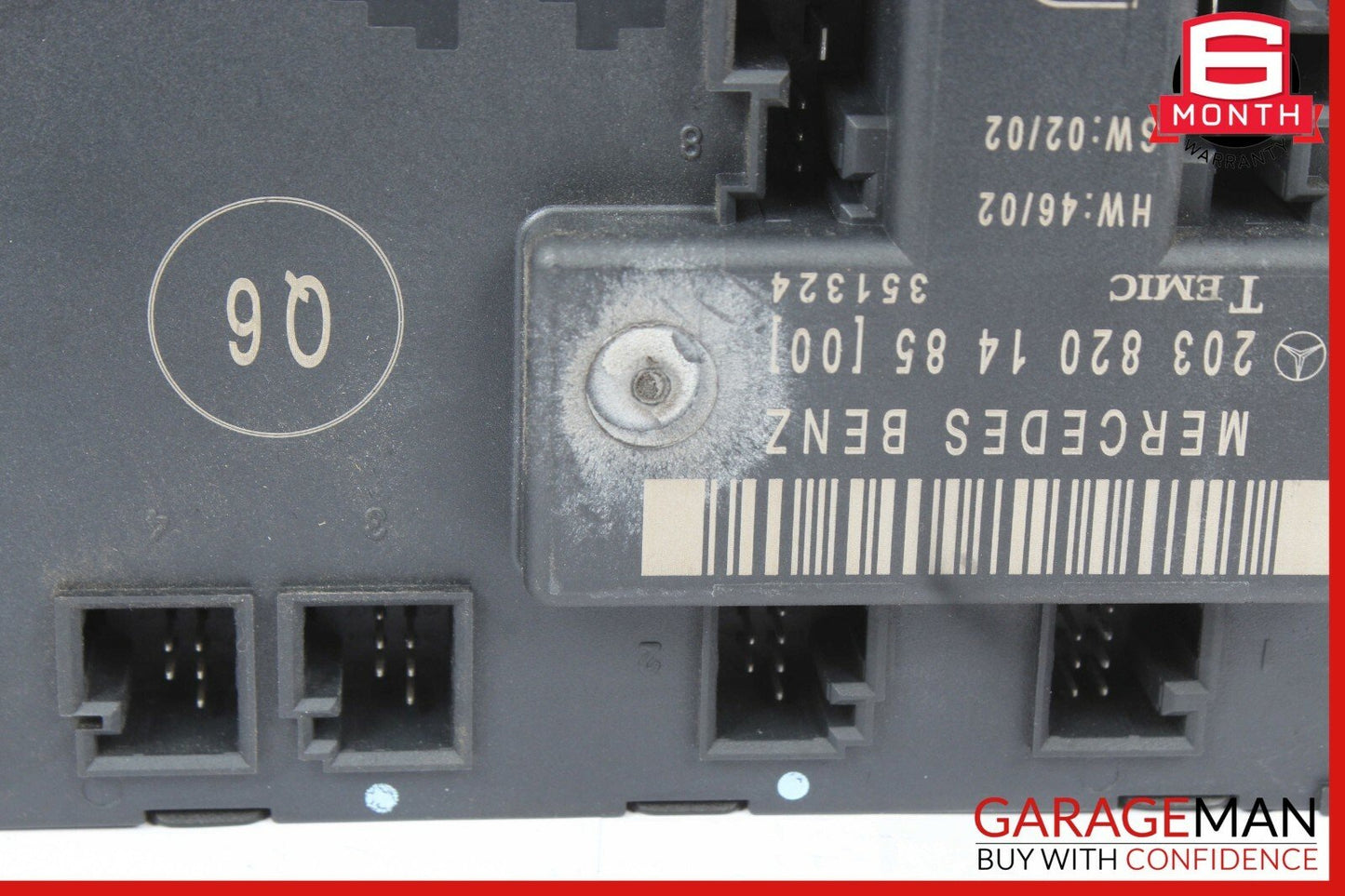 01-07 Mercedes W203 C230 C280 C320 Front Right Door Control Module OEM