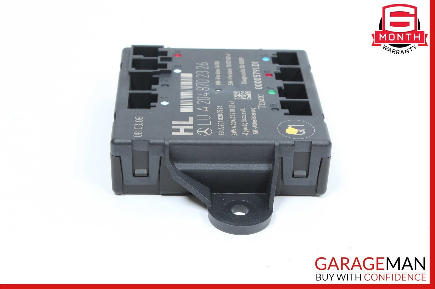 08-14 Mercedes W204 C300 C350 Rear Left Side Door Control Module 2048702326 OEM