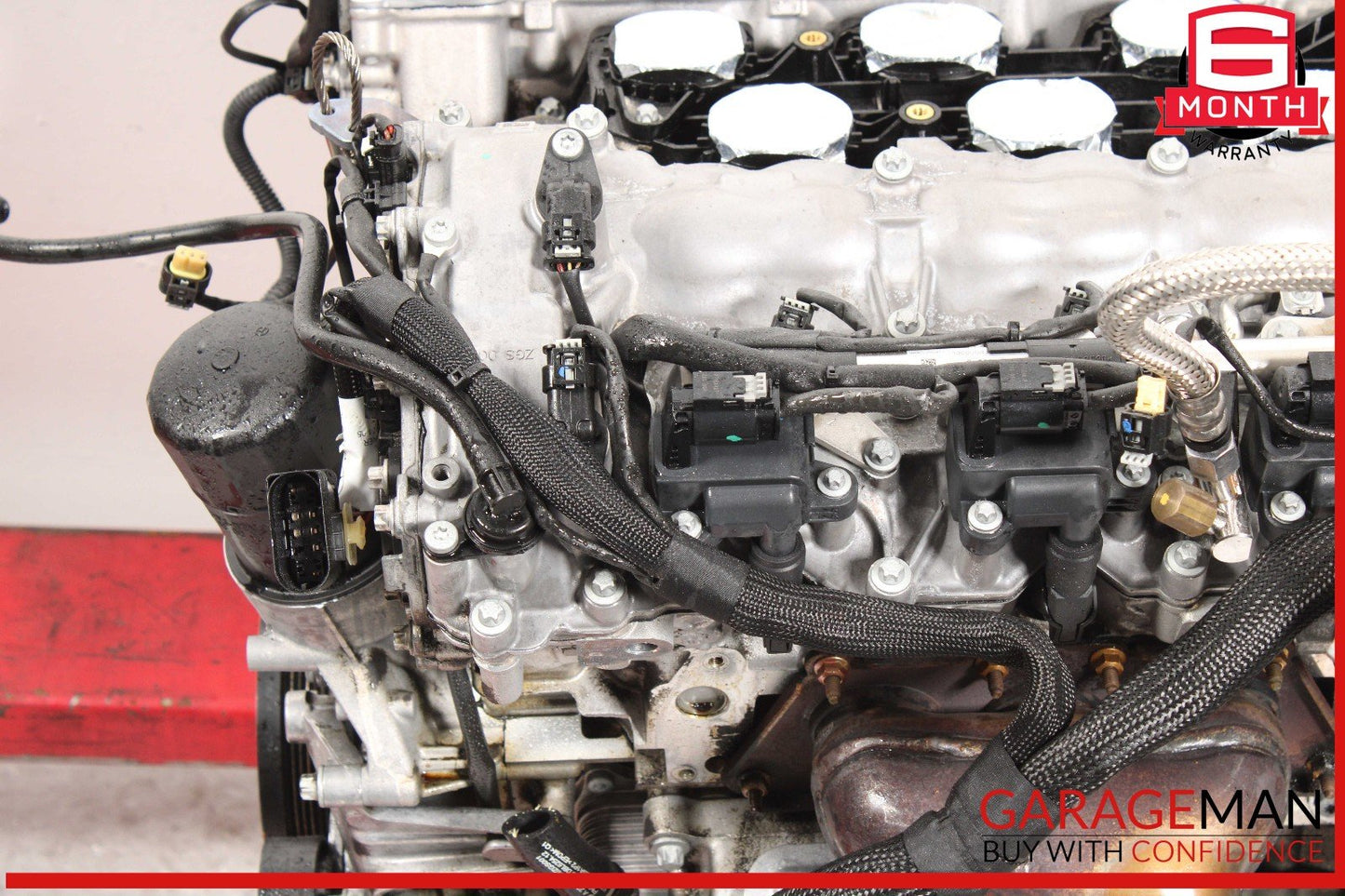 12-16 Mercedes W212 E350 C350 3.5L V6 RWD Engine Motor Block Assembly OEM 91k