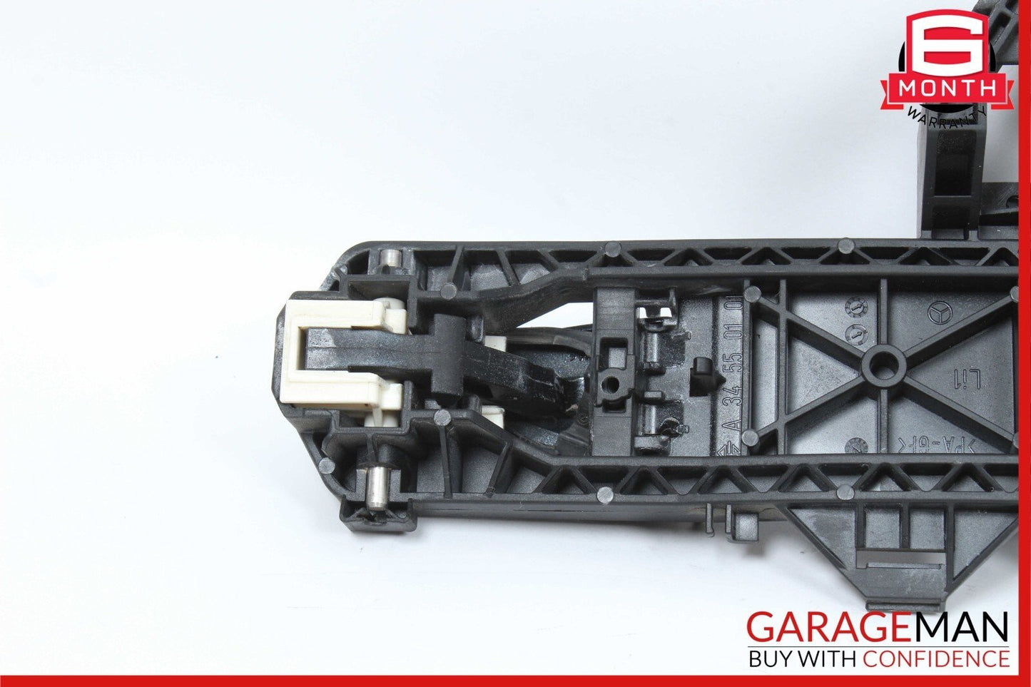 08-14 Mercedes W204 C350 C300 C63 AMG Rear Left Side Exterior Door Handle Gray