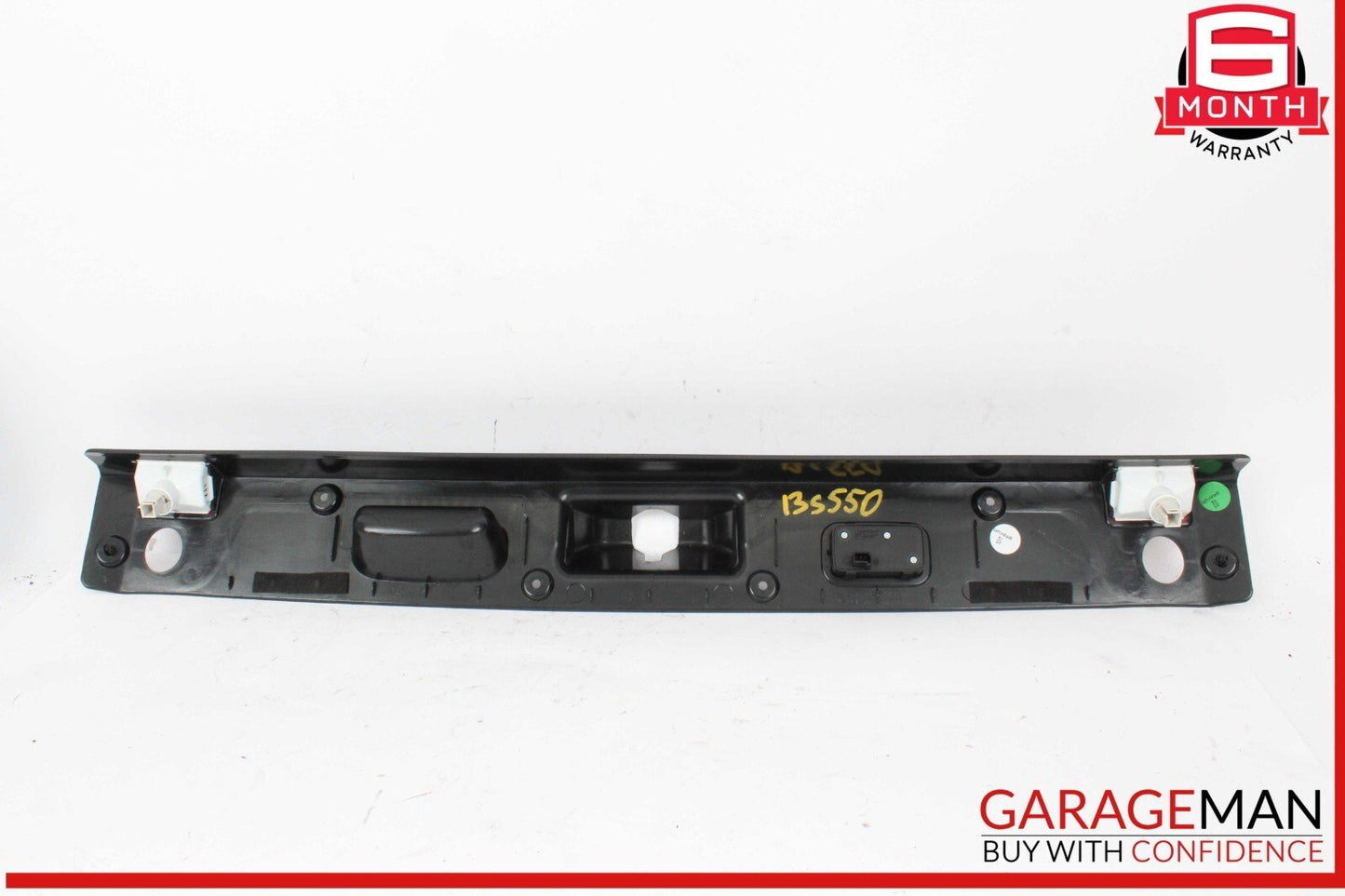 07-13 Mercedes W221 S550 S400 S63 AMG Trunk Lid Lock Latch Trim Cover Black