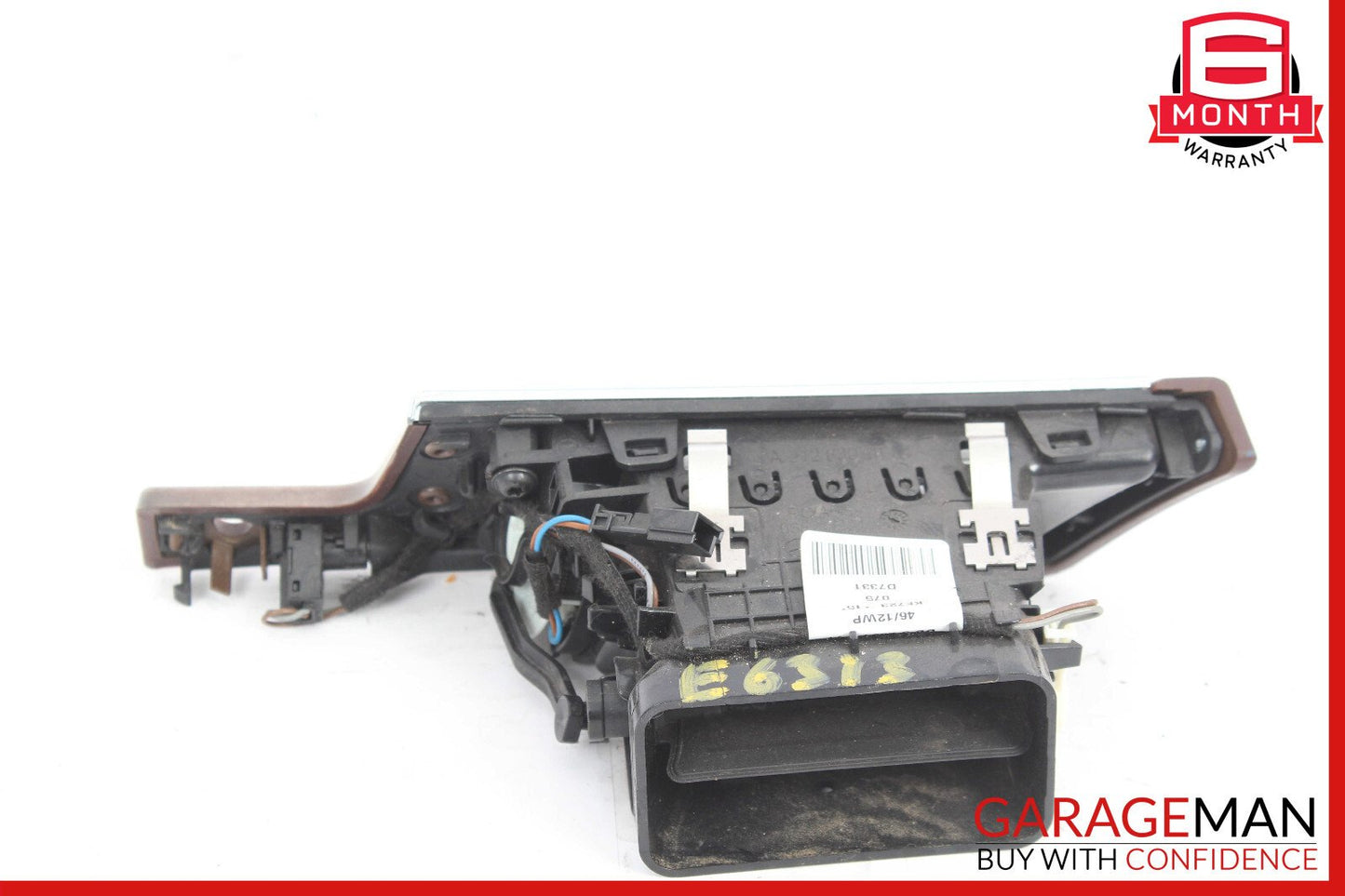 10-13 Mercedes W212 E63 E350 Dashboard Dash AC A/C Air Vent LeftÂ Trim Wood OEM