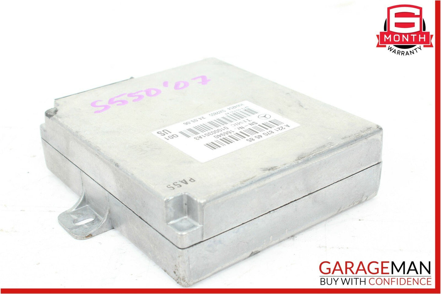 07-13 Mercedes W221 S350 CL550 Voice Language Communication Controller Module
