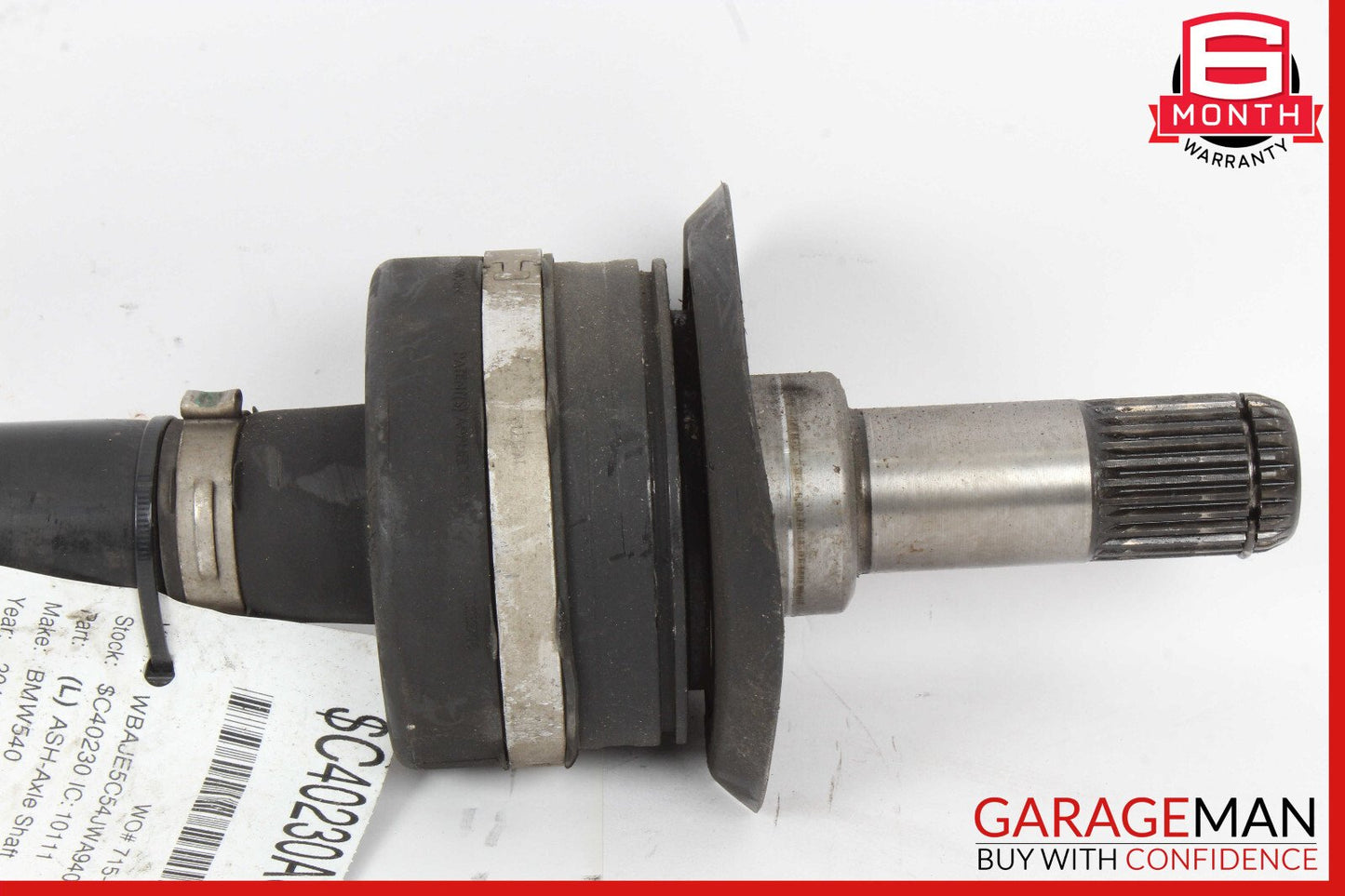 17-20 BMW G30 540I Rear Left Driver Side Axle Shaft OEM