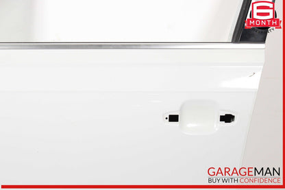 17-19 Audi Q7 Front Left Driver Side Door Shell White OEM