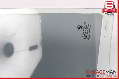 11-16 BMW 525i 535i 550i Rear Right Door Window Glass OEM