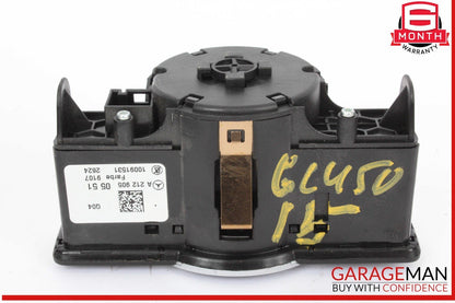 08-20 Mercedes X166 GL450 E350 Headlight Fog Light Switch Control Module OEM