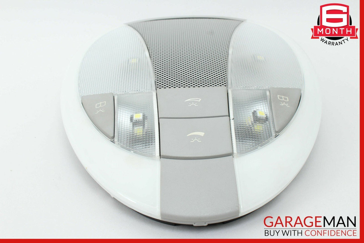 03-11 Mercedes W219 CLS500 E320 Rear Overhead Dome Light Gray 2118202001 OEM