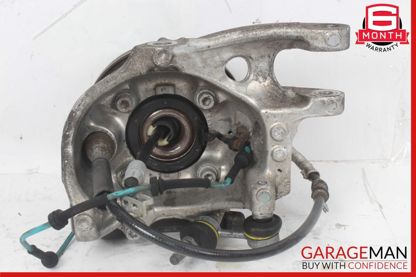 06-10 Maserati Quattroporte M139 Rear Right Side Spindle Knuckle Hub OEM