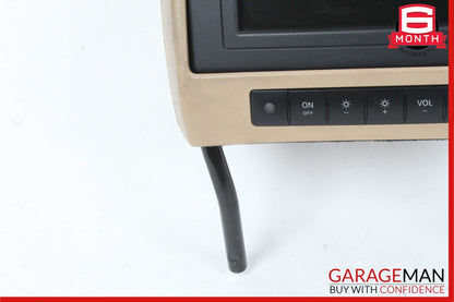 07-12 Mercedes GL450 ML450 R500 Seat Headrest Screen Monitor Display Trim Brown