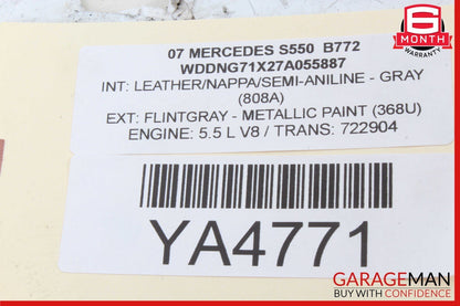 07-14 Mercedes W221 S550 CL550 Voice Language Communication Control Module OEM