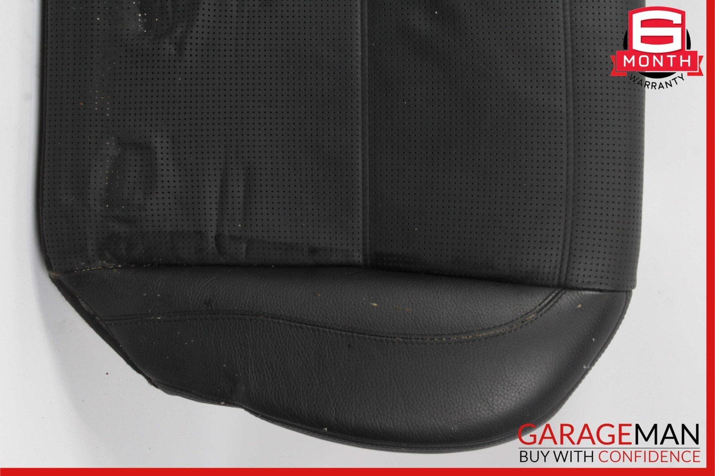 08-13 Mercedes W221 S63 AMG Rear Lower Bottom Bench Seat Cushion Cover Black