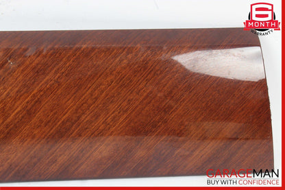 03-13 Maserati Quattroporte M139 Front Left Side Door Panel Trim Panel Wood OEM