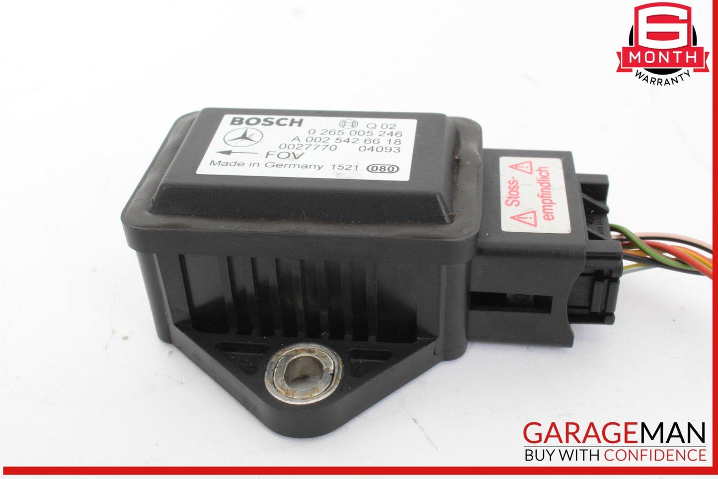 03-11 Mercedes R230 SL500 CLS350 Yaw Turn Rate Acceleration Sensor 0025426618