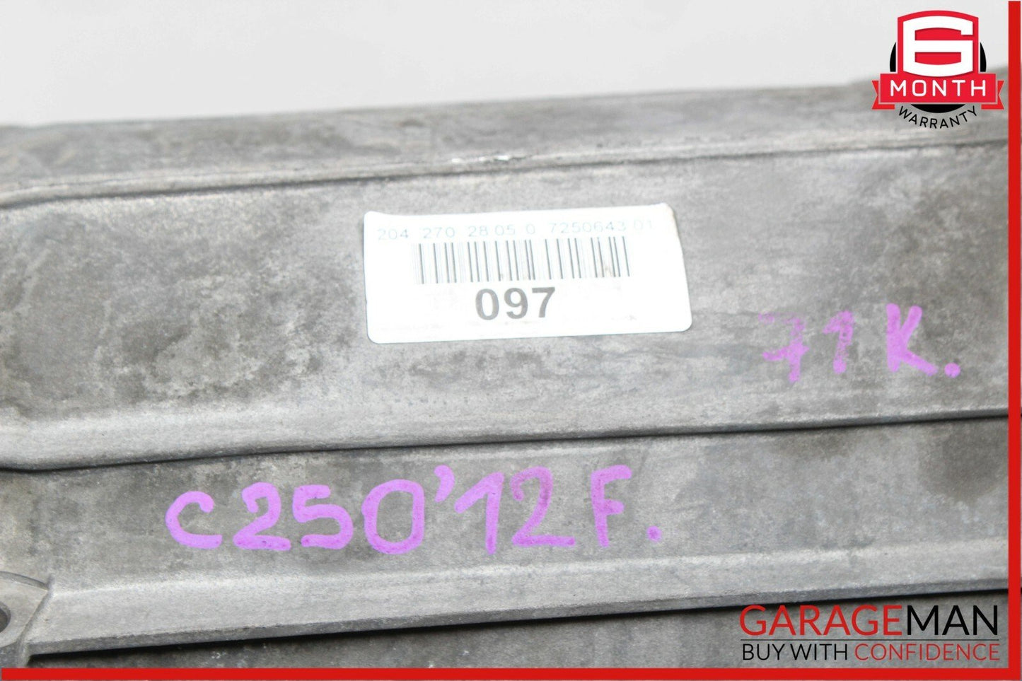 12-15 Mercedes C250 SLK250 7G Tronic Automatic Transmission Assembly OEM 71k