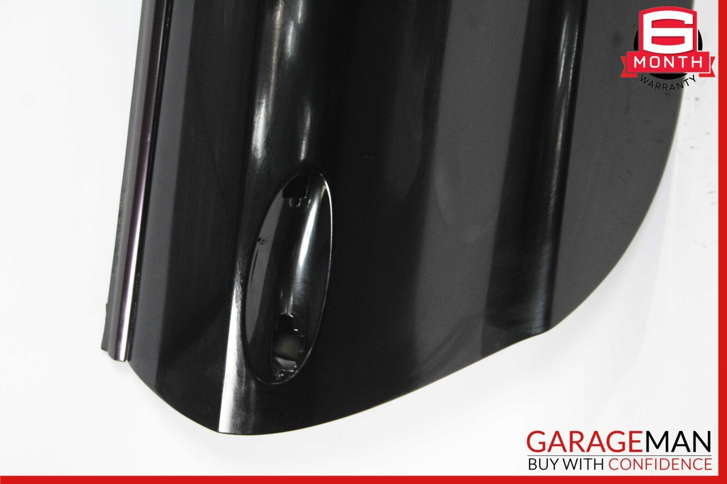 03-12 Mercedes R230 SL550 Front Right Side Exterior Door Shell Frame Panel Black