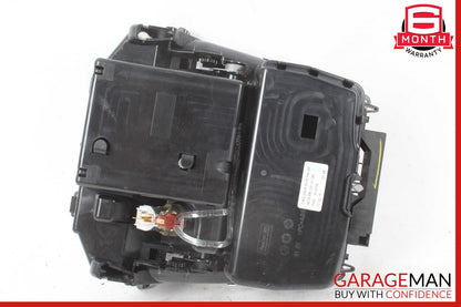 15-19 Mercedes W205 C300 C400 Center Console Cup Holder Compartment Wood OEM