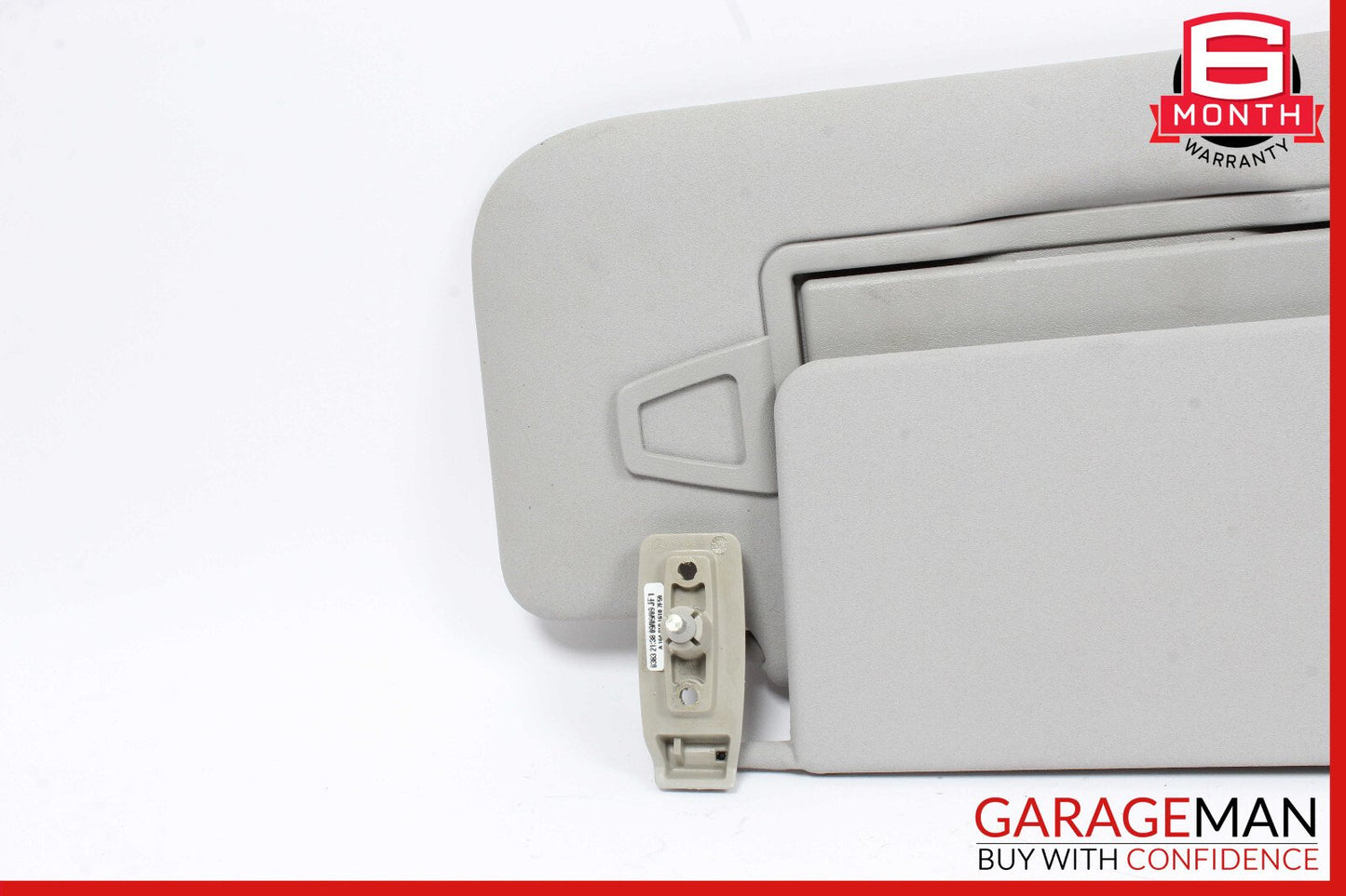06-12 Mercedes GL450 ML550 Front Right Sun Visor Sunvisor Shade Assembly Grey