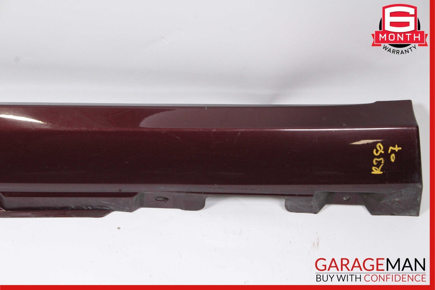 06-13 Mercedes W251 R350 Left Side Skirt Rocker Moulding Panel Carneol Red OEM