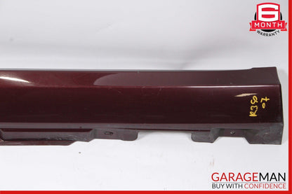 06-13 Mercedes W251 R350 Left Side Skirt Rocker Moulding Panel Carneol Red OEM