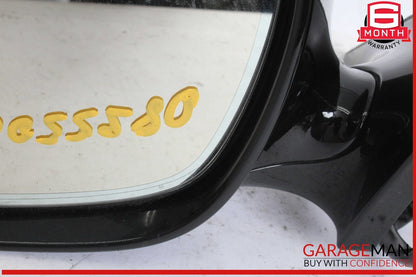 07-09 Mercedes W221 S550 S600 Front Left Side Door Rear View Mirror Black OEM