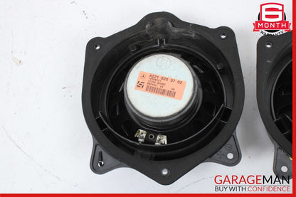 07-09 Mercedes W221 S550 Rear Left & Right Door Audio Sound Speaker Set of 2 Pc